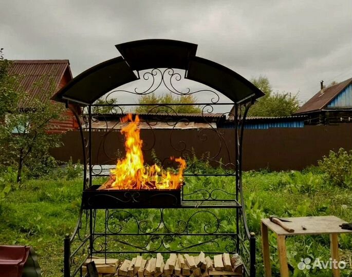 Мангал лофт