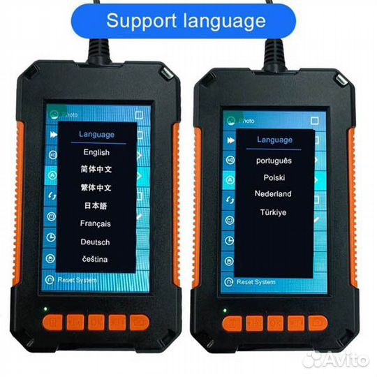 Промышленный Видео эндоскоп 1080P с 1 Объективом