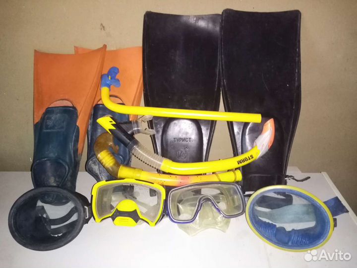 Ласты,Маски