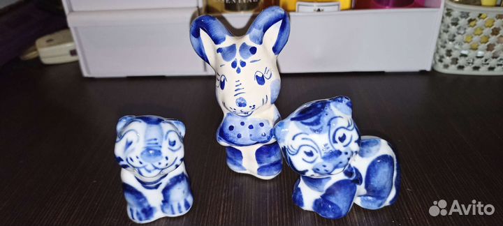 Гжель фигурки