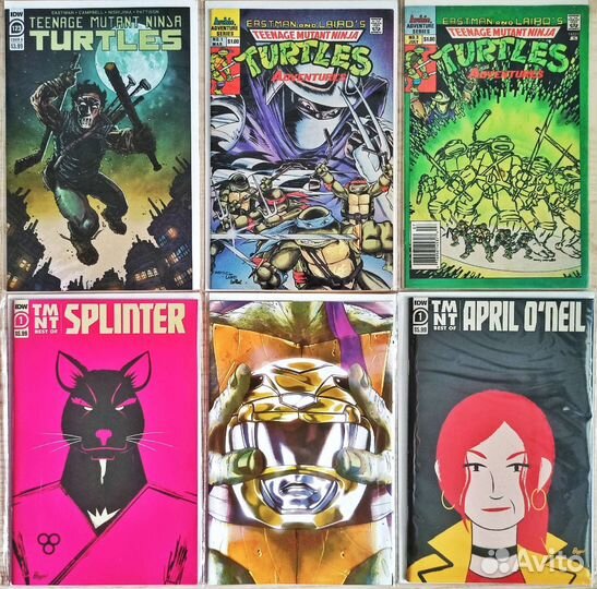 Комиксы по Черепашкам-Ниндзя IDW
