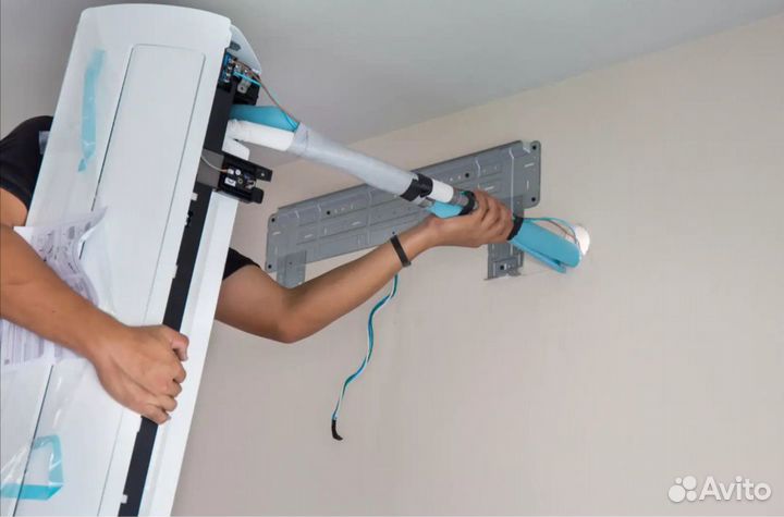 Кондиционеры, Установка кондиционеров, трасса