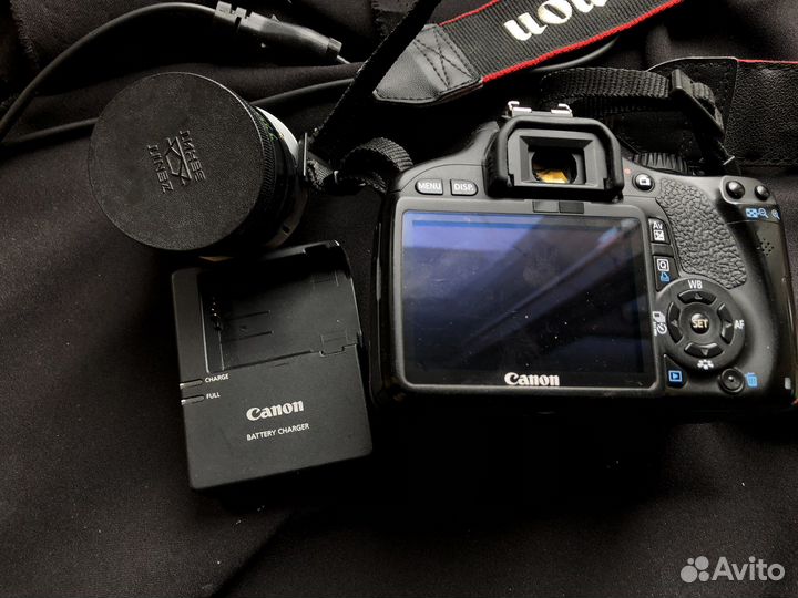 Зеркальный фотоаппарат canon 550d + 24 mm