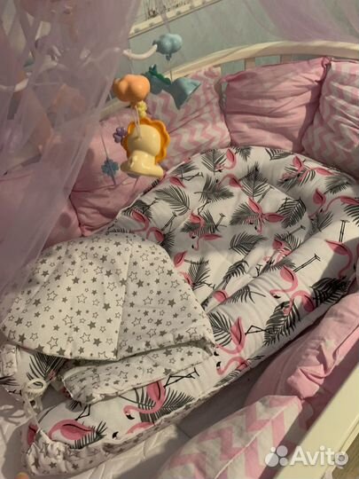 Кокон для новорожденных в кроватку