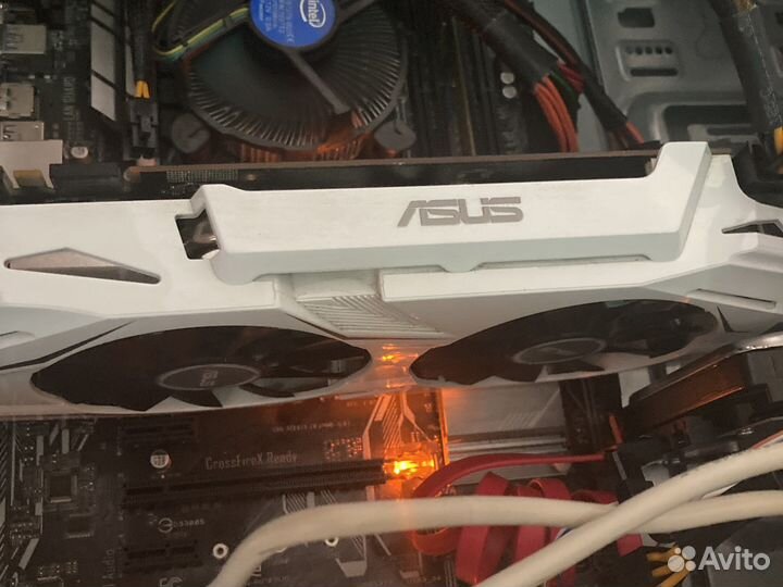 Asus gtx 1070 dual 8gb(все в описании)