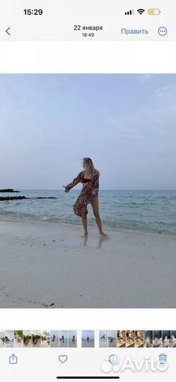 Халат для моря или для дома/ туника