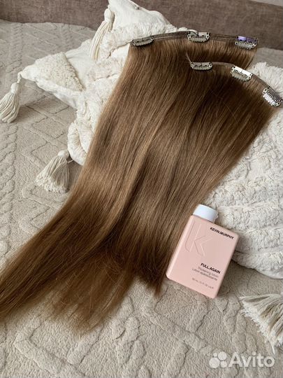 Трессы ViktoriyaChe-hair волосы на заколках 50 см