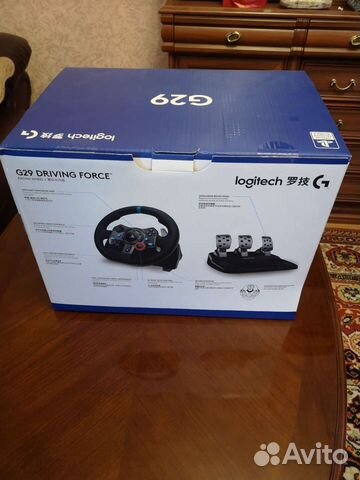 Игровой руль logitech g29