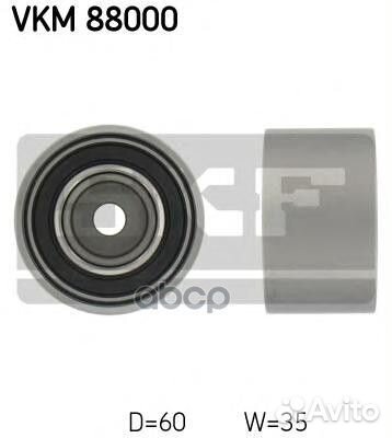 Паразитный / Ведущий ролик, зубчатый ремень VKM