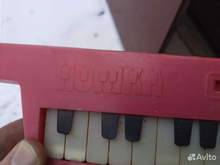 Детское электронное пианино СССР Нотка