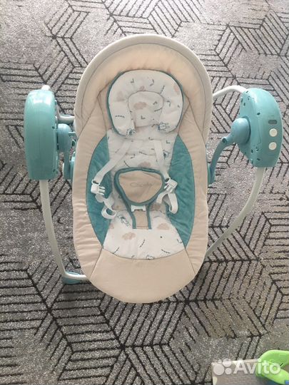 Детские электронные качели для новорожденных