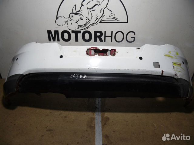 Задний бампер Ситроен С4 Б7 хетчбек