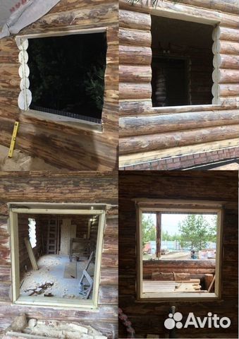 Монтаж окосячки и обсадной коробки