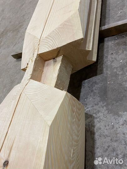 Лафет 200х300 сухой строганый