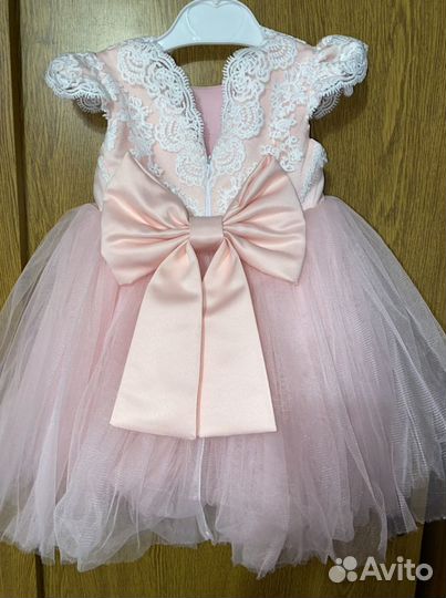Платье для девочки 86 размер