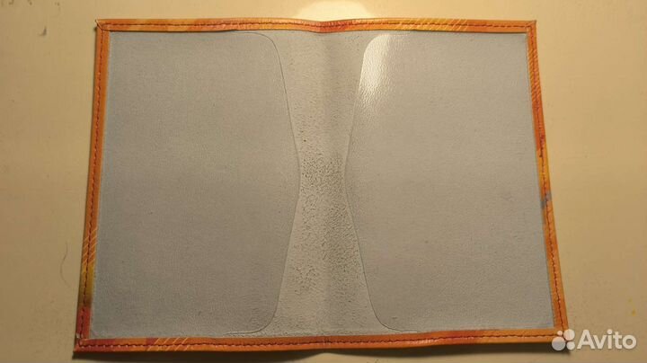 Обложка на паспорт кожаная