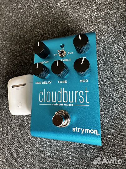 Strymon cloudburst ревер стерео