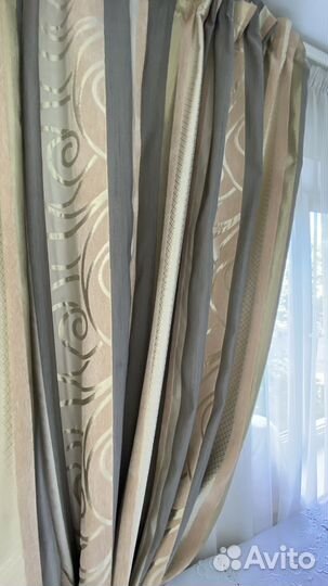 Комплект шторы и тюль