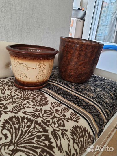 Горшки керамические для цветов