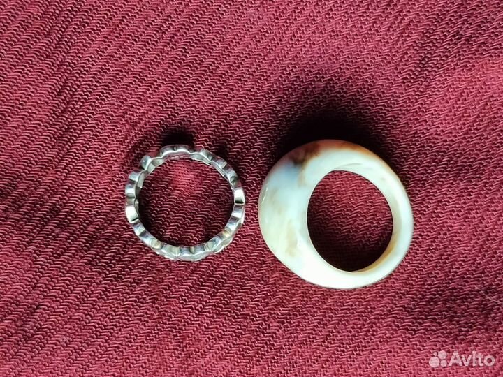 Кольцо серебро 925