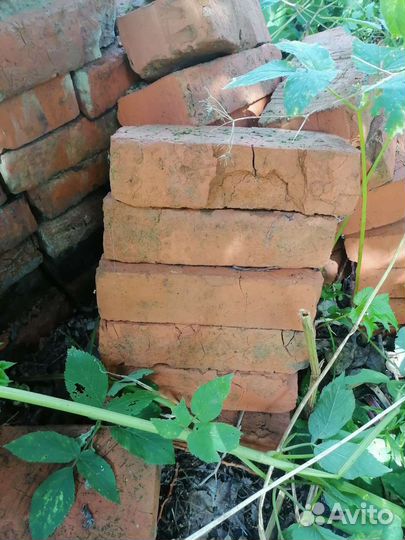Кирпич красный бу