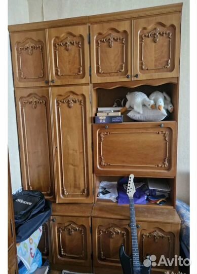 Румынская мебель Aurora - 2 шкафа. Массив ореха