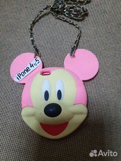 Чехол-сумочка на телефон Айфон 4, подойдёт на 5
