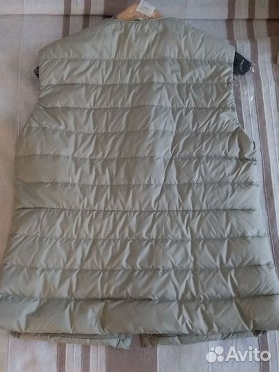 Жилетка uniqlo женская s цвет зеленый новая
