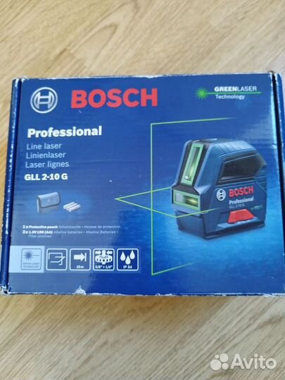 Новый уровень лазерный Bosch Professional GLL 2