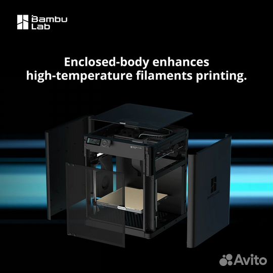 3d принтер Bambu Lab P1S+AMS,Новый
