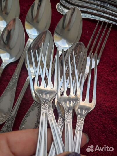 Столовые приборы мельхиор