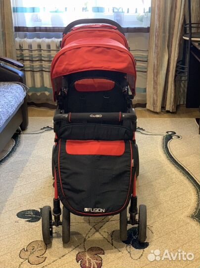 Коляска для двойни EasyGo Fusion Duo