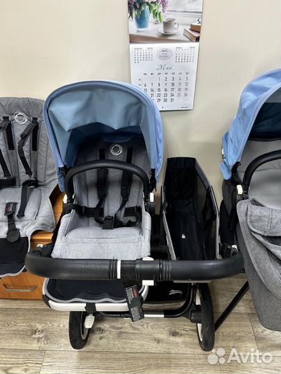 Коляска для двойни Bugaboo Donkey 2 Twin Complete