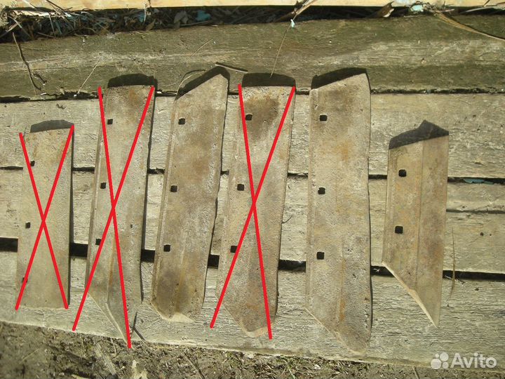 Лемехи трапецеидальные нож плуга стрелка лапка