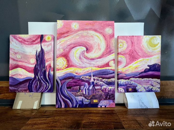 Картина маслом на холсте