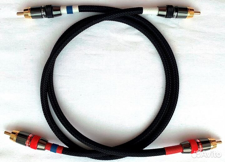 Межблочный кабель 2 RCA - 2 RCA, 0.54 метра