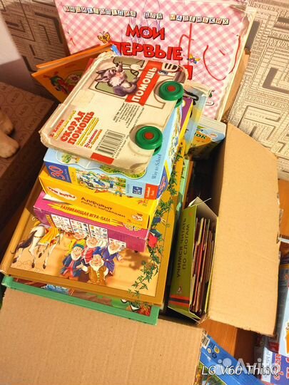 Книжки, пазлы, лото