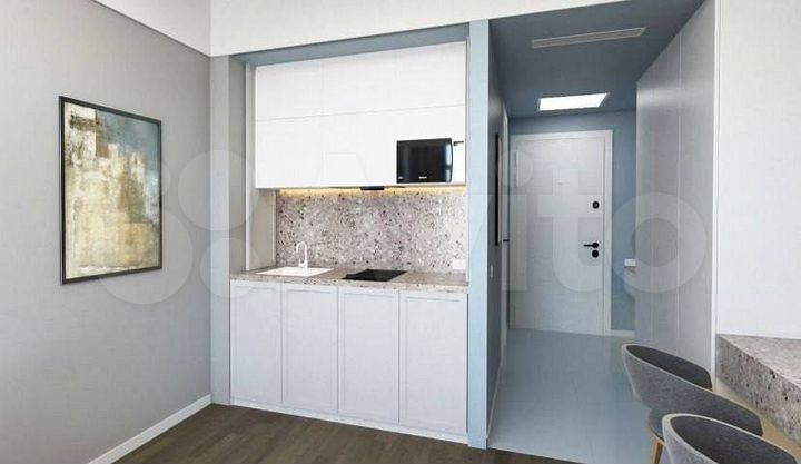 Квартира-студия, 35 м² (Грузия)