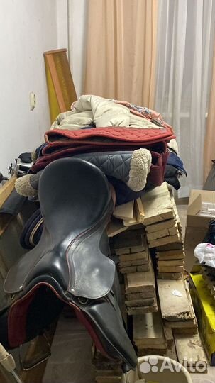 Седло троеборное