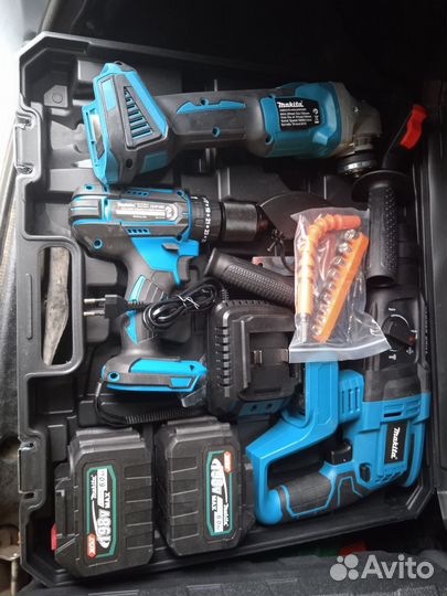 Набор аккумуляторных инструментов 3 в 1