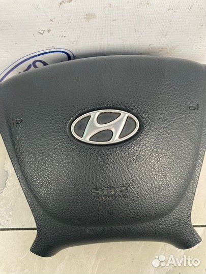 Подушка безопасности в руль Hyundai Santa Fe CM