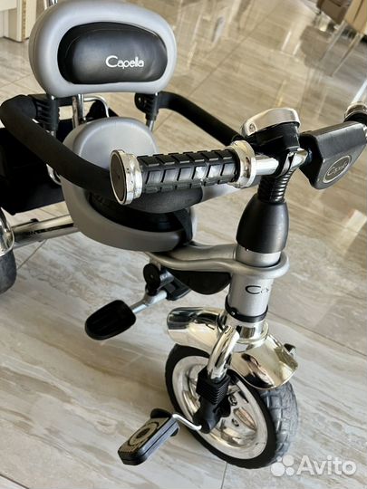 Трехколесный велосипед - коляска для мальчика