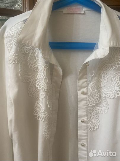 Школьные рубашки для девочек