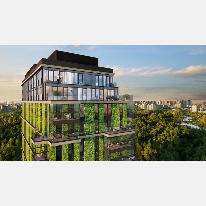 2-к. апартаменты, 61,4 м², 7/20 эт.