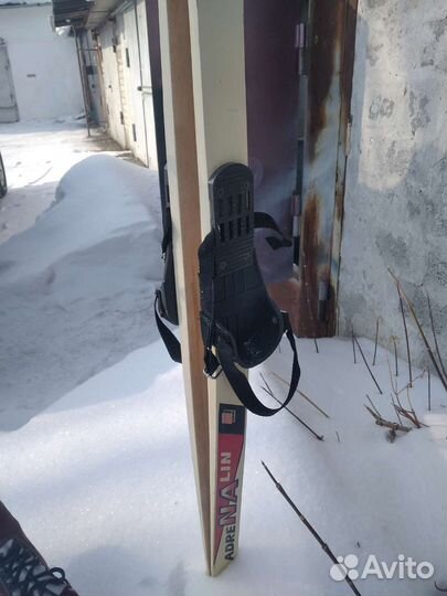 Лыжи детские деревянные