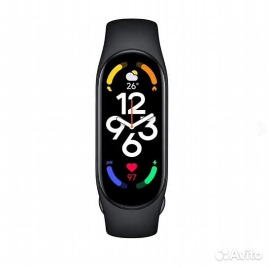 Фитнес-браслет Xiaomi Mi SMART Band 7 черный