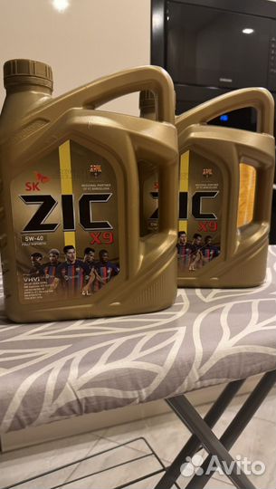 Синтетическое моторное масло ZIC 5w-40