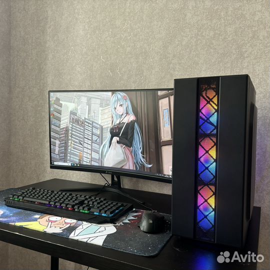 Игровой компьютер E5-2689/GTX 1050TI/16GB/8ядр/SSD
