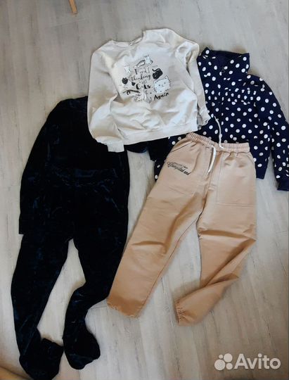 Бронь до 3.10. Детские вещи пакетом для девочек