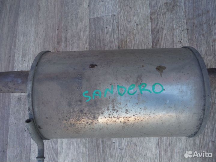 Глушитель renault Logan 2 Sandero 2 2017